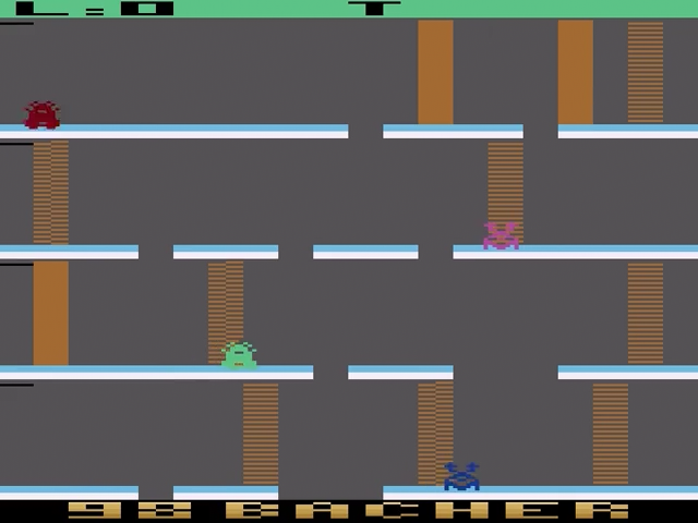 Challenge title screen for Atari 2600